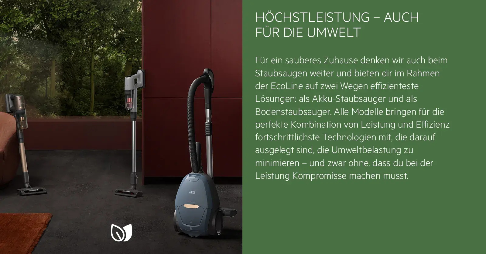 AEG Ecoline Staubsauger - für ein sauberes Zuhause. 